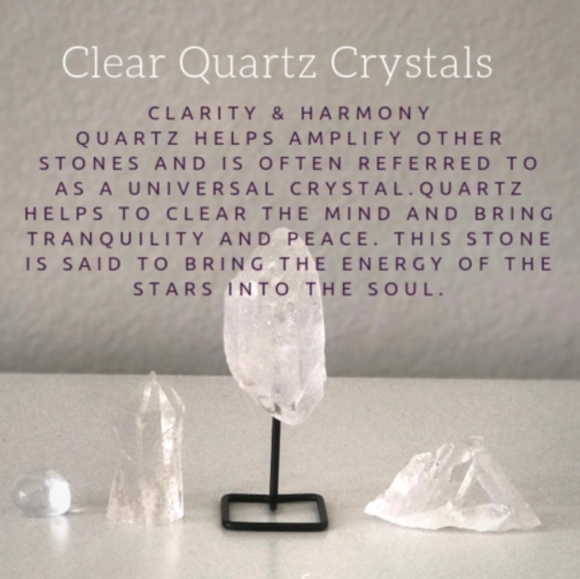 Clear quartz healing pendant - Picture 3 of 3